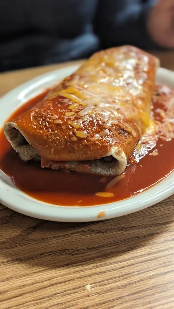 Burrito De Chile Colorado Red Chili Burrito